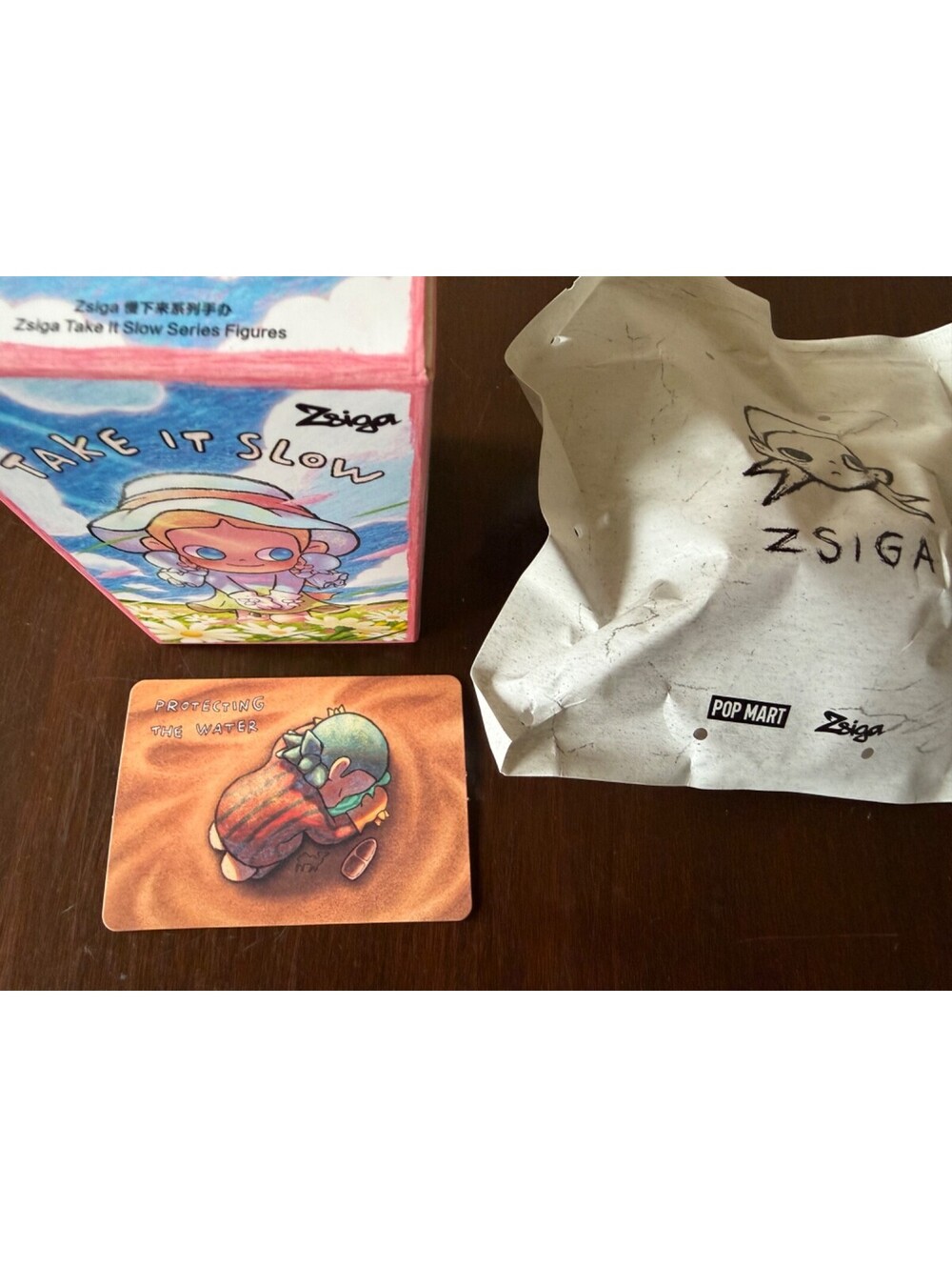 Authentic Zsiga Take It Slow Series Confirmed Blind Box Protecting the Water - Picture 2 of 9